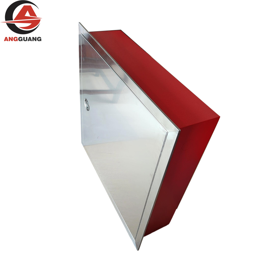 خزانة الطفاء من الألومينيوم المعدني النوع المُرصّع على السطح والمنسوج